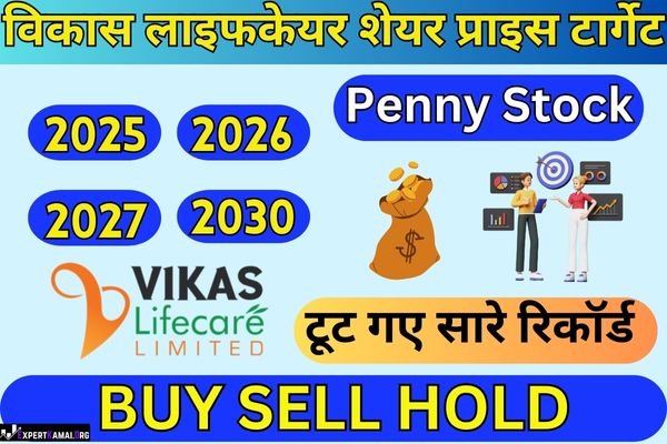 Vikas Lifecare Share Price Target 2025, 2026, 2027, 2030 | विकास लाइफकेयर शेयर प्राइस टार्गेट 2025, 2026, 2027, 2030