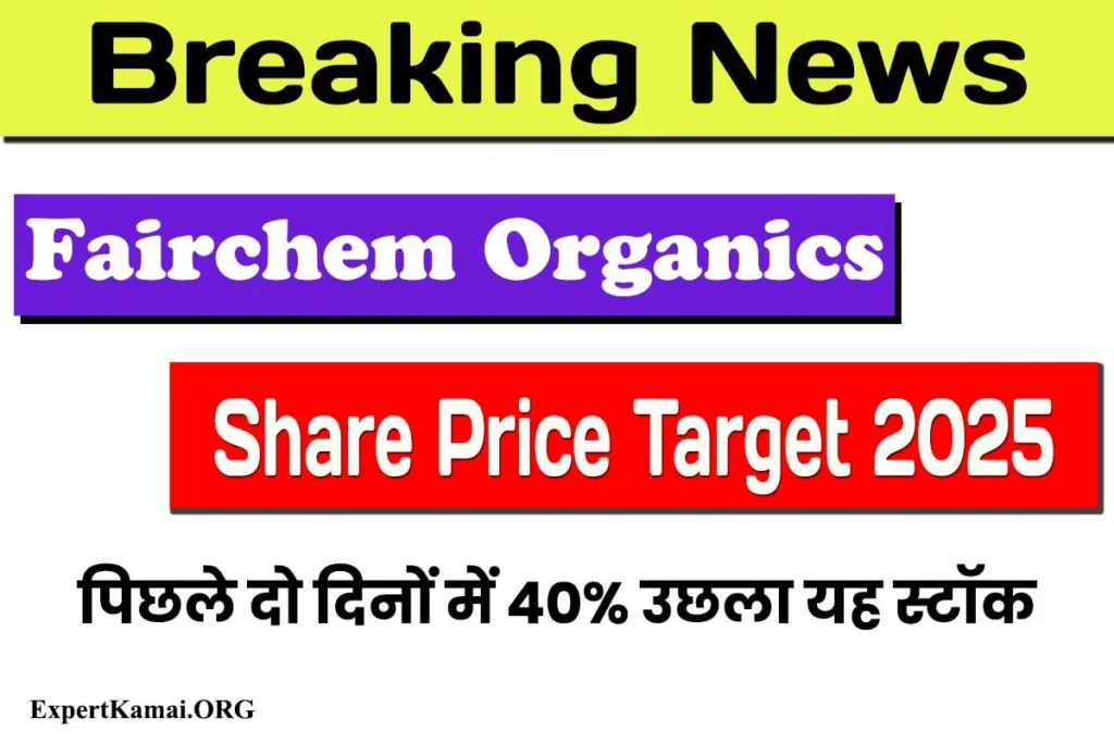 Fairchem Organics Share Price Target 2025