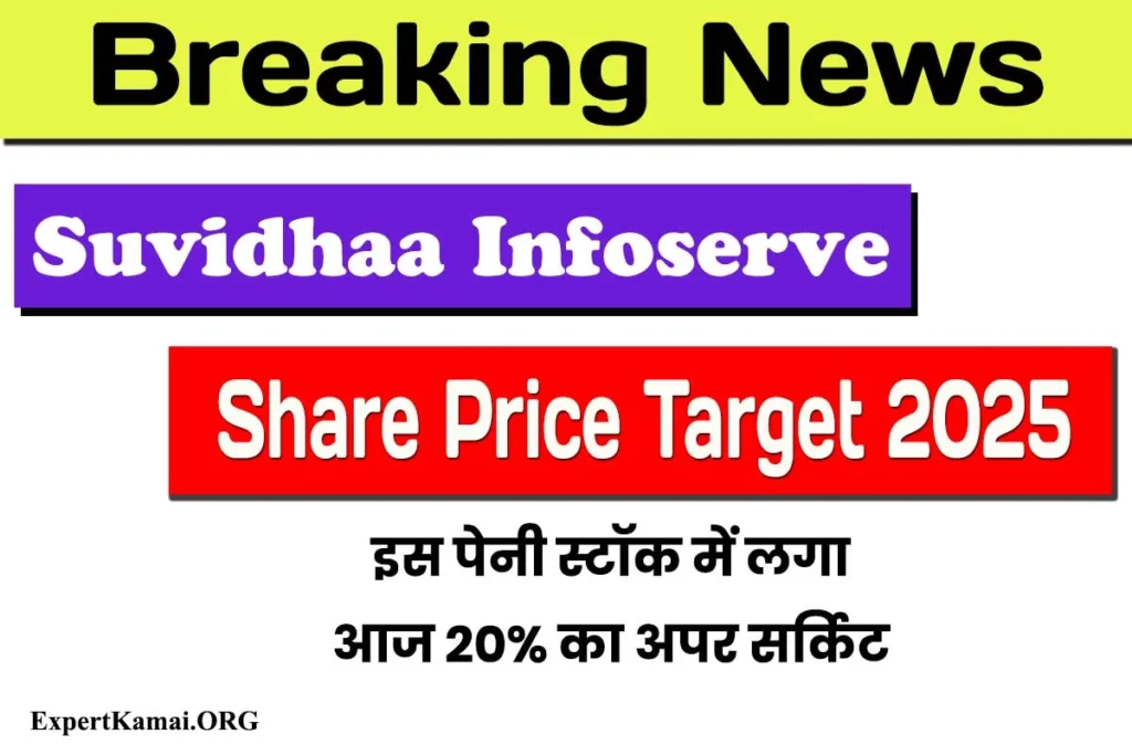 Suvidhaa Infoserve Share Price Target 2025